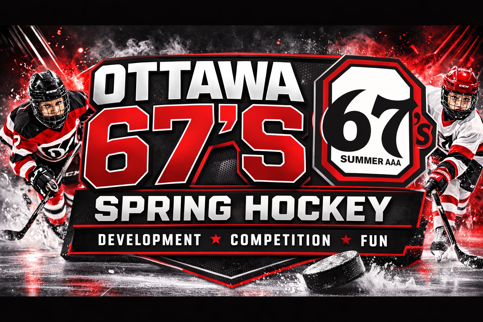 Website Heading, Ottawa 67's spring hockey